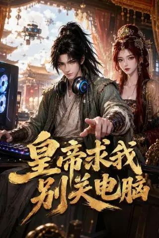 《皇帝求我别关电脑（66集）（百度网盘）》短剧封面