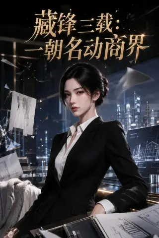 《藏锋三载：一朝名动商界（51集）AI短剧 (2026)》短剧封面