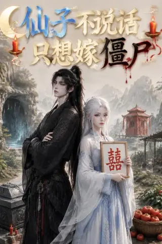 《仙子不说话，只想嫁僵尸（55集）（夸克网盘）》短剧封面