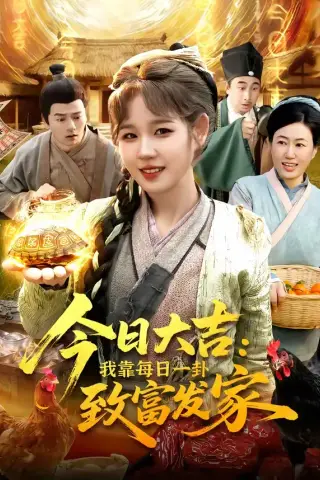 《今日大吉我靠每日一卦致富发家（107集）曲笑孝＆杨宽（夸克网盘）》短剧封面