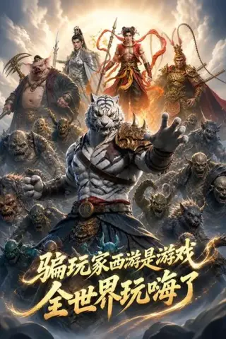 《骗玩家西游是游戏，全世界玩嗨了（70集）（夸克网盘）》短剧封面