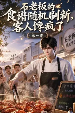《石老板的食谱随机刷新，客人馋疯了第一季（262集）AI短剧（夸克网盘）》短剧封面