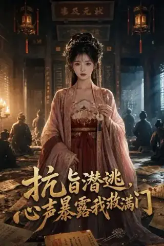 《抗旨潜逃，心声暴露我救满门（44集）AI短剧 (2026)》短剧封面