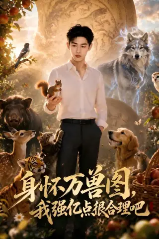 《身怀万兽图，我强化点很合理吧（40集）AI短剧（夸克网盘）》短剧封面