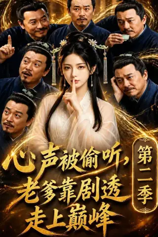 《心声被偷听，老爹靠剧透走上巅峰第二季（83集）（夸克网盘）》短剧封面