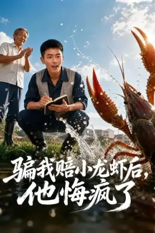 《骗我赔了小龙虾后，他悔疯了（42集）（夸克网盘）》短剧封面
