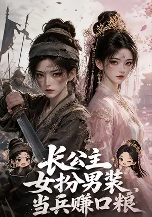 《长公主女扮男装当兵赚口粮（160集）（夸克网盘）》短剧封面