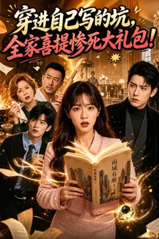 《穿进自己写的坑，全家喜提惨死大礼包！（3集）AI短剧 (2026)》短剧封面