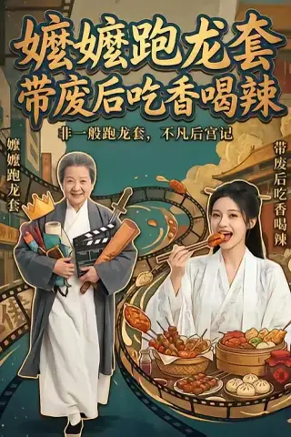 《嬷嬷跑龙套，带废后吃香喝辣（38集）AI短剧 (2026)》短剧封面