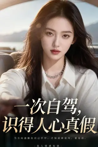 《一次自驾，识得人心真假（25集）AI短剧（夸克网盘）》短剧封面