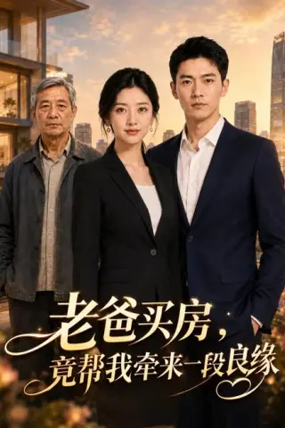《老爸买房，竟帮我牵来一段良缘（54集）AI短剧（夸克网盘）》短剧封面
