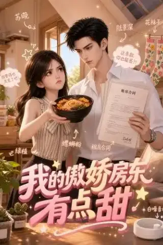 《我的傲娇房东有点甜（40集）（夸克网盘）》短剧封面