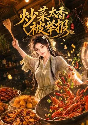 《炒菜太香被举报（116集）AI短剧（夸克网盘）》短剧封面