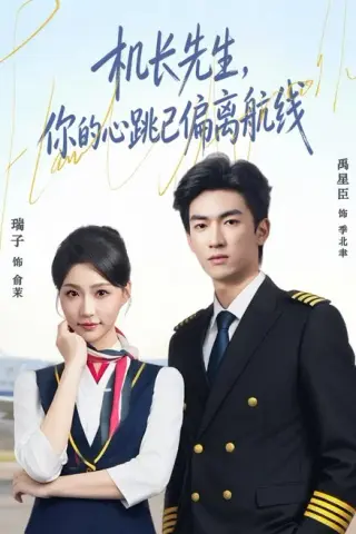 《机长先生，你的心跳已偏离航线（82集）禹星臣＆瑞子（夸克网盘）》短剧封面
