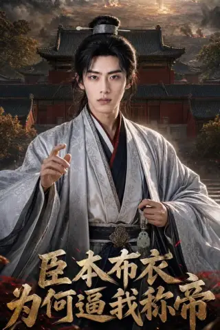 《臣本布衣，为何逼我称帝（80集）那馨&李进源》短剧封面
