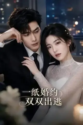 《一纸婚约双双出逃（42集）（夸克网盘）》短剧封面