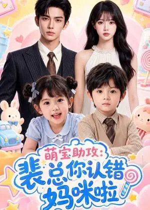 《萌宝助攻：裴总你认错妈咪啦（82集）（夸克网盘）》短剧封面