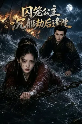 《囚笼公主，沉船劫后逢生（46集）（夸克网盘）》短剧封面