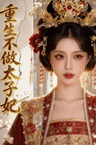 《重生不做太子妃（38集）Ai短剧（百度网盘）》短剧封面
