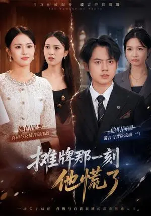 《摊牌那一刻他慌了（40集）金文君＆董权（夸克网盘）》短剧封面