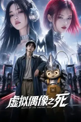 《虚拟偶像之死（24集）AI短剧 (2026)》短剧封面