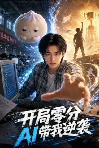 《开局零分AI带我逆袭（34集）AI短剧（百度网盘）》短剧封面