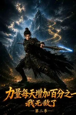 《力量每天增加百分之一，我无敌了第二季（105集）（夸克网盘）》短剧封面