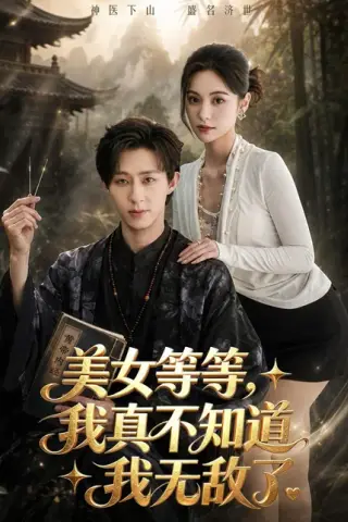 《美女等等，我真不知道我无敌了（85集）刘家铭＆白钰（百度网盘）》短剧封面