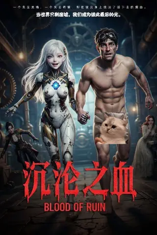 《AI擦边短剧：沉沦之血（迅雷网盘）》短剧封面