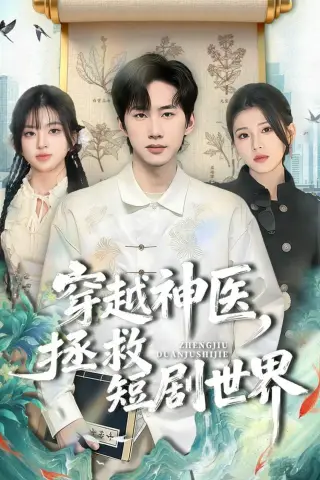 《穿越神医，拯救短剧世界（80集）史竞豪＆胡蝶（夸克网盘）》短剧封面