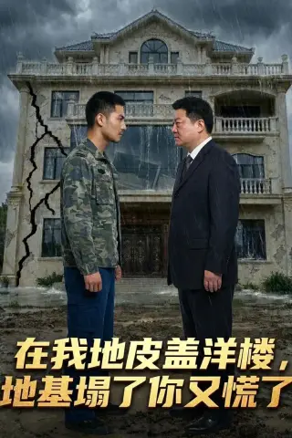 《在我地皮盖洋楼地基塌了你又慌了（50集）Ai短剧（夸克网盘）》短剧封面