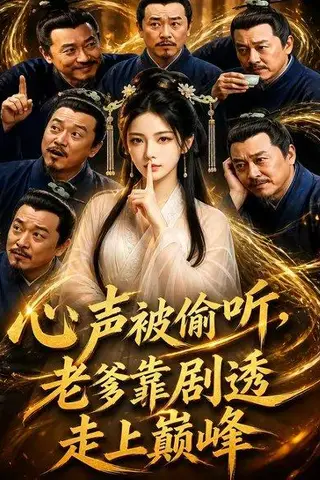 《心声被偷听，老爹靠剧透走上巅峰（60集）（百度网盘）》短剧封面