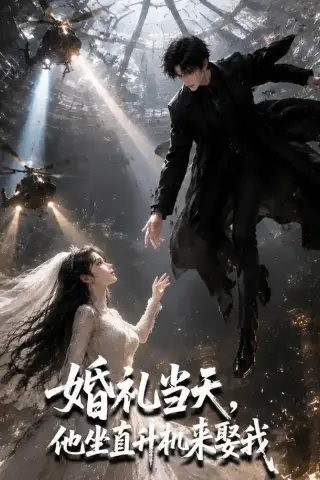 《婚礼当天，他坐直升机来娶我（65集）（夸克网盘）》短剧封面