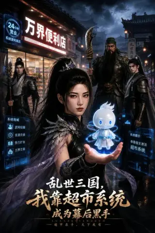 《乱世三国，我靠超市系统成为幕后黑手（100集）AI短剧 (2026)》短剧封面