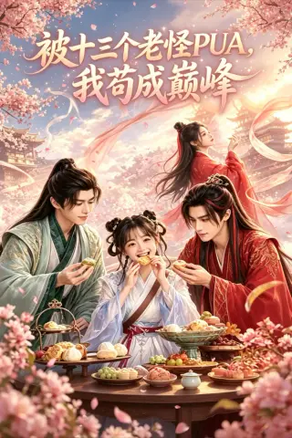 《被十三个老怪PUA，我苟成巅峰（106集）AI短剧 (2026)》短剧封面