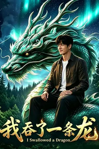《我吞了一条龙（38集）AI短剧（夸克网盘）》短剧封面
