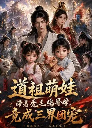 《道祖萌娃带着秃毛鸡寻母，竟成三界团宠（57集）（夸克网盘）》短剧封面