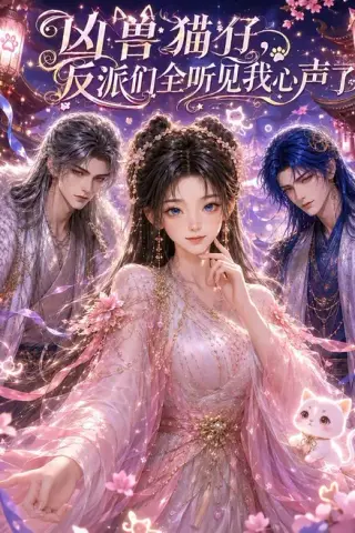 《凶兽猫仔，反派们全听见我心声了（68集）（夸克网盘）》短剧封面