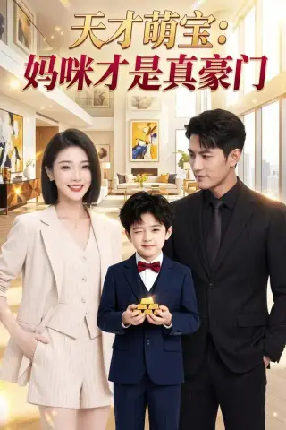 《天才萌宝：妈咪才是真豪门（41集）AI短剧（夸克网盘）》短剧封面