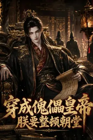 《穿成傀儡皇帝，朕要整顿朝堂（76集）车芊云&史元庭》短剧封面