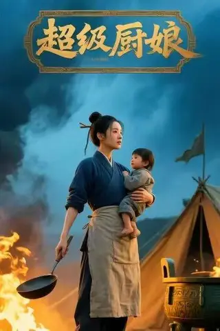 《超级厨娘（28集）Ai短剧（百度网盘）》短剧封面
