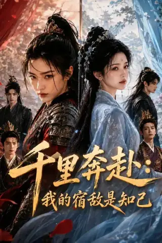 《千里奔赴：我的宿敌是知己（65集）AI短剧 (2026)》短剧封面