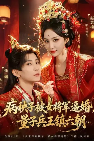 《病秧子被女将军逼婚，量子兵王镇六朝（83集）孙樾＆赵慧楠（夸克网盘）》短剧封面