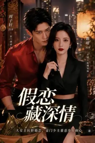 《假恋藏深情（24集）（百度网盘）》短剧封面