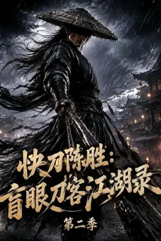 《快刀陈胜：盲眼刀客江湖录第二季（22集）（夸克网盘）》短剧封面