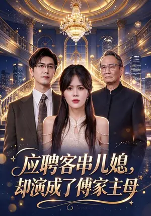 《应聘客串儿媳，却演成了傅家主母（77集）温叙&黄靖（夸克网盘）》短剧封面