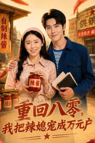 《重回八零，我把辣媳宠成万元户（40集）王萌洋＆予欢（夸克网盘）》短剧封面