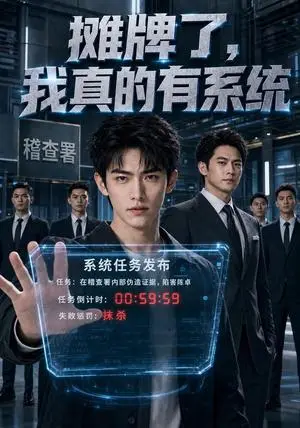 《摊牌了，我真的有系统（90集）（夸克网盘）》短剧封面