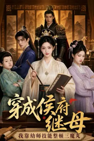 《穿成侯府继母，我靠幼师技能整顿三魔丸（70集）AI短剧 (2026)》短剧封面