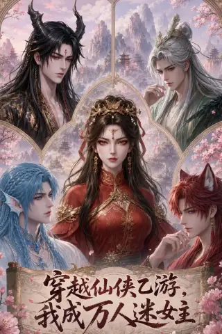 《穿越仙侠乙游，我成万人迷女主（68集）（夸克网盘）》短剧封面